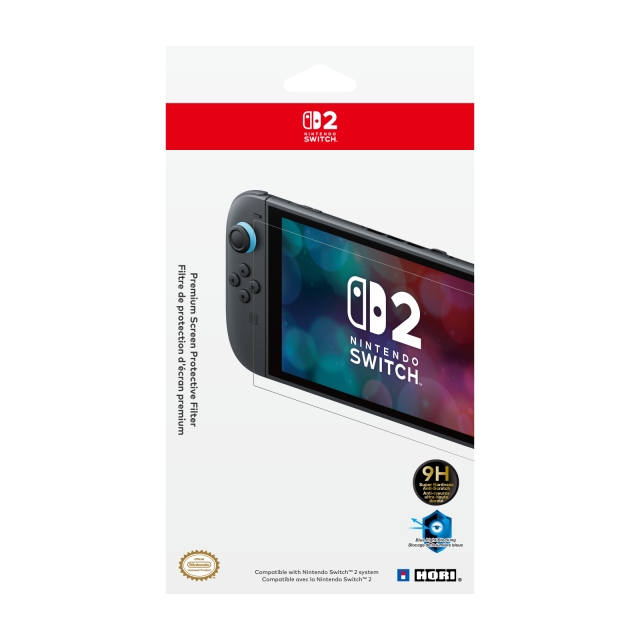 Hori Premium-näytön suojakotelo Nintendo Switch 2:lle - läpinäkyvä