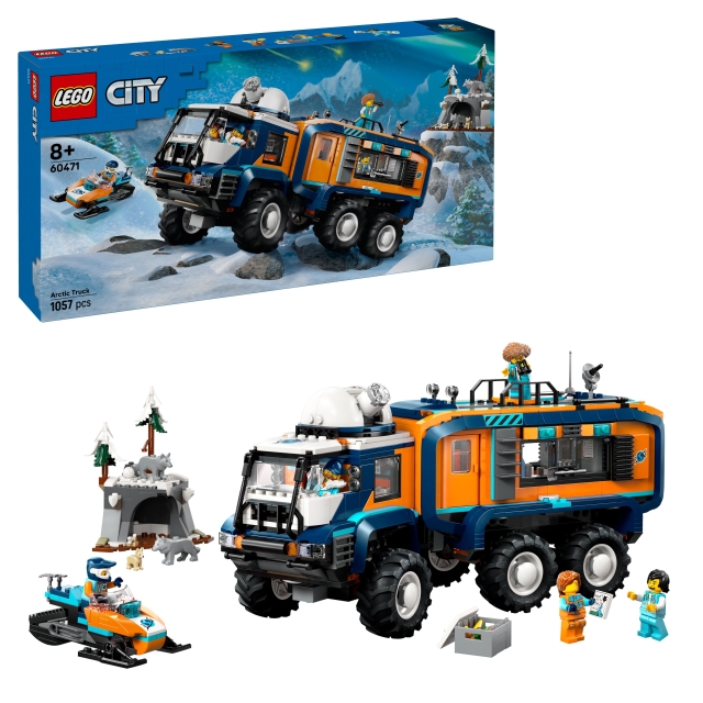LEGO LEGO Kaupunki - Arctic Explorer tiedelaboratorioauto (60471)