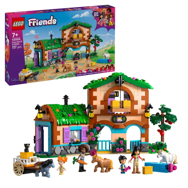 LEGO LEGO Ystävät - Pony Ranch & Stable (42654)