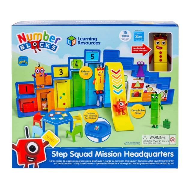 Learning Resources Numerolohkot Step Squad Mission Headquarters (HM95404-SCA) (numerolohkot)