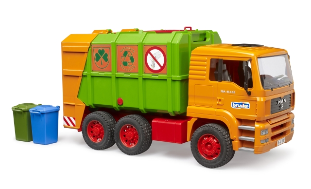 Bruder MAN TGA jäteauto (01056)