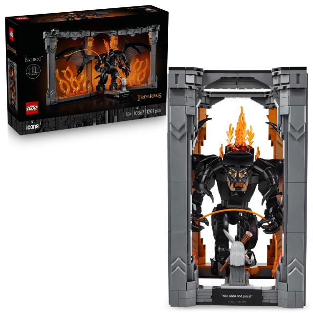 LEGO Ikonit - Taru sormusten herrasta: Balrog™ Book Nook (10367) (10367)