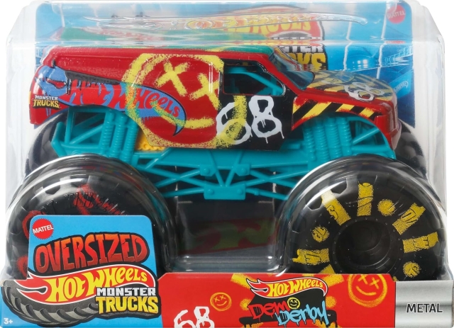 Hot Wheels Monster Trucks 1:24 Die-Cast - Demo Derby - Demo Derby