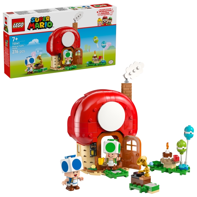 LEGO Super Mario - Juhlat Rupikonnan talossa (72041)
