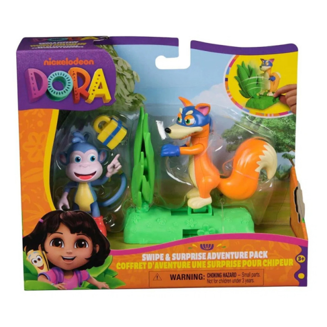 DORA The Explorer Adventure Pack - saappaat ja pyyhkijä (6073672)
