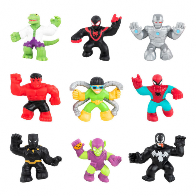 Goo Jit Zu Marvel Minis S6 Valikoima (42681)