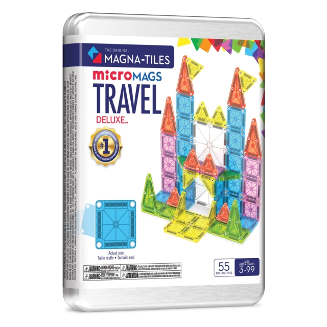 Magna Tiles Magna-Tiles - Travel Set Deluxe™ 55 palan setti (90365)