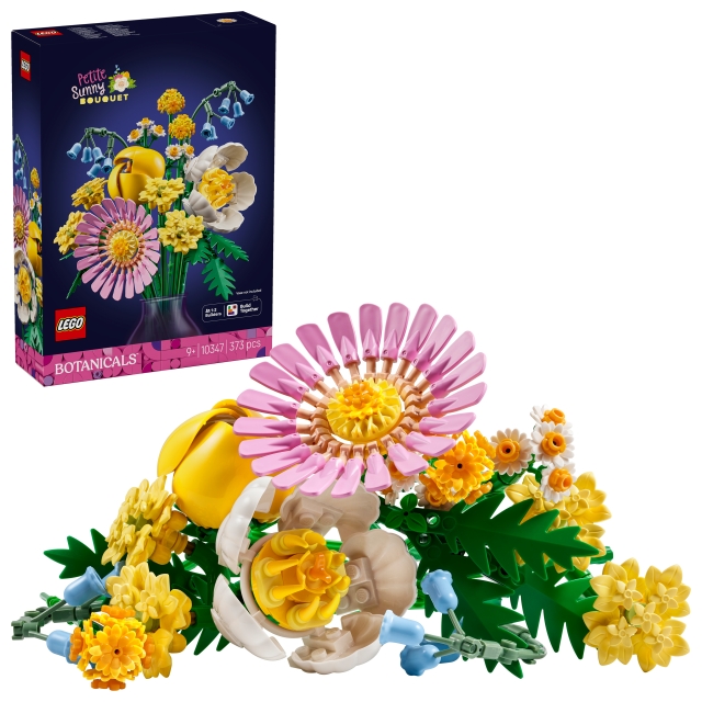LEGO Botanicals - Pieni aurinkoinen kukkakimppu (10347)