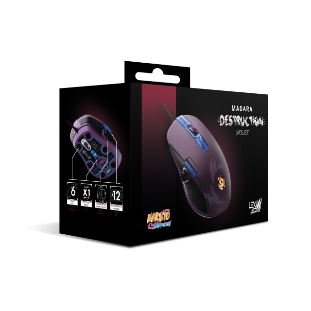 Lexip Madaran hiiren suunnittelu Tsume - Naruto Shippuden - Naruto Shippuden