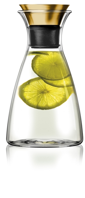 Eva Solo Tippumaton 1,0 litran messinkinen karahvi