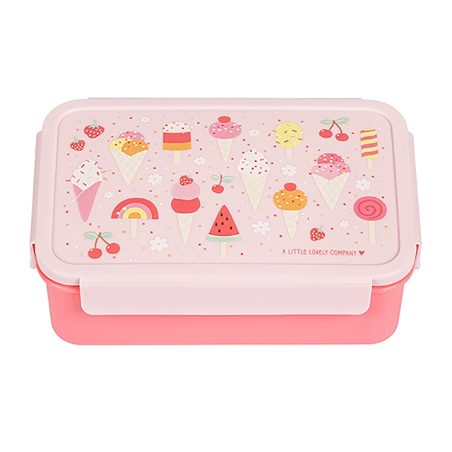 A little lovely company Bento lounaslaatikko - Jäätelö - 22 x 7,5 x 14,5 cm