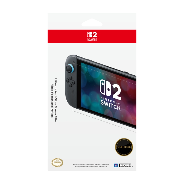 Hori Ultimate Anti-Glare Screen Filter - läpinäkyvä