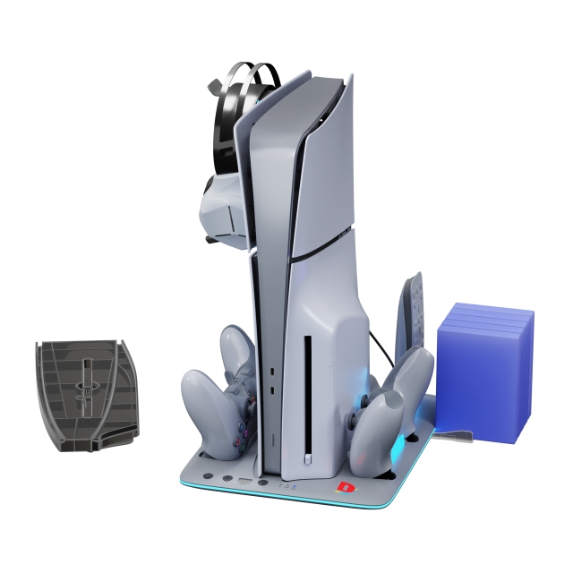 iMP TECH DLX+LED monitoimilataus- ja jäähdytysjalusta - 30th Anniversary Limited Edition - harmaa - harmaa