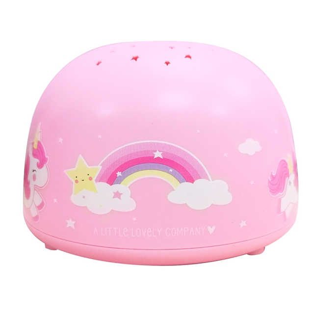 A little lovely company Projektorivalo - Yksisarvinen - 13,8 x 8,5 x 13,8 cm