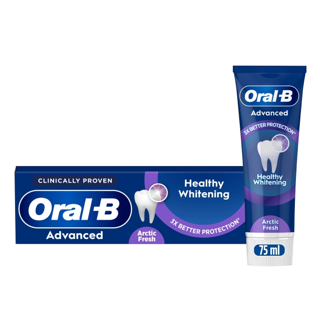 Oral B Advanced Healthy Whitening Arctic Fresh hammastahna - 75 ml