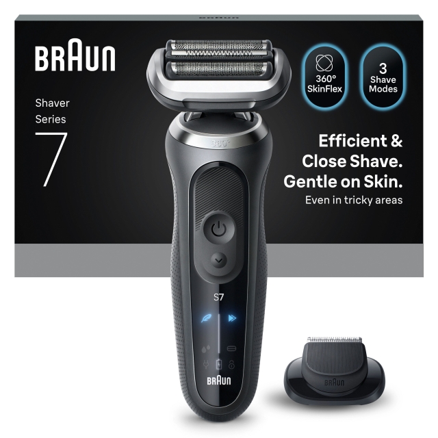Braun Series 7 sähköparranajokone - harmaa