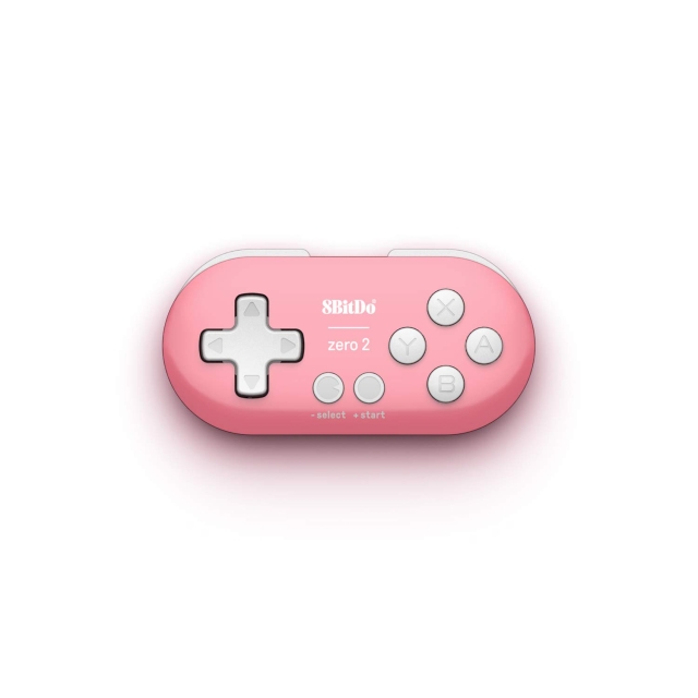 8Bitdo Zero 2 vaaleanpunainen painos