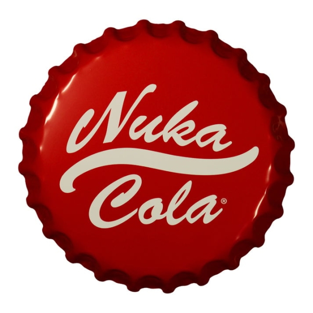 Fanatik Fallout Nuka-Cola pullonkorkki Tina merkki