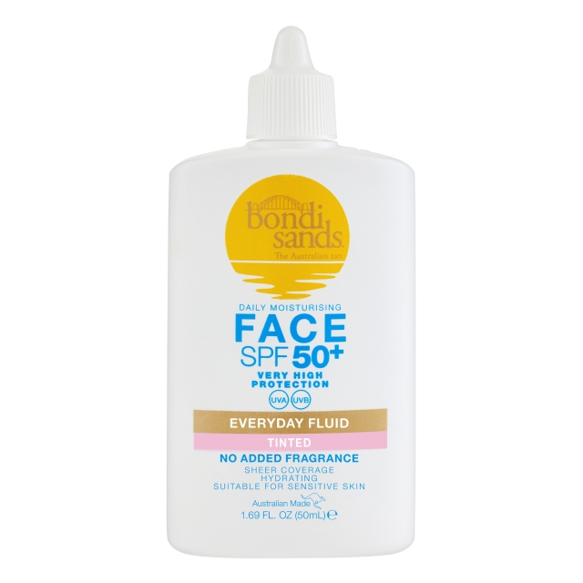 Bondi Sands SPF50+ Everyday sävytetty kasvovesi 50 ml