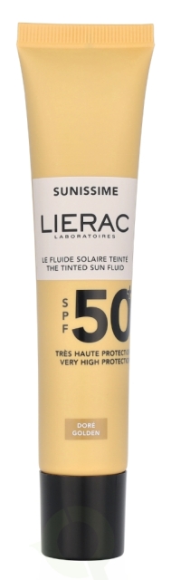 Lierac Paris Lierac Sunissime The Tinted Velvety Sun Fluid SPF50+ 40 ml Golden