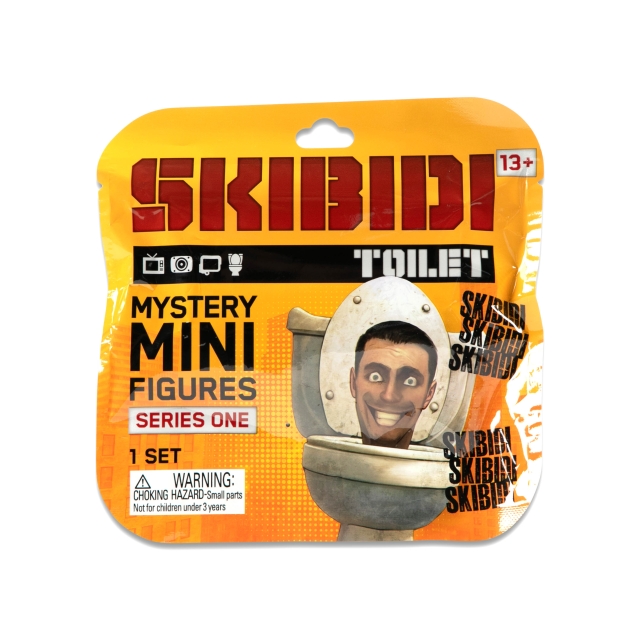 Skibidi Toilet Mini Mysteeri hahmot valikoituna (1300)