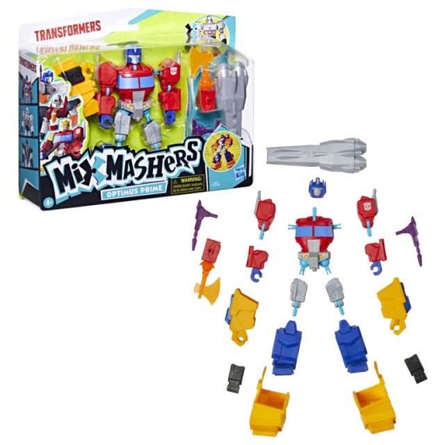 Marvel Tranformers - Mixmashers Optimus Prime Toimintafiguuri (F9737)