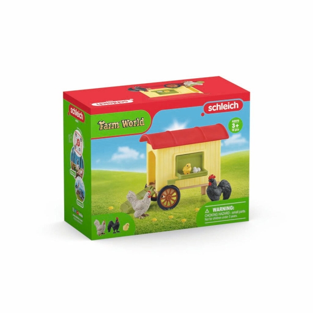 Schleich Farm World - Liikuteltava kanakoppi (42572)