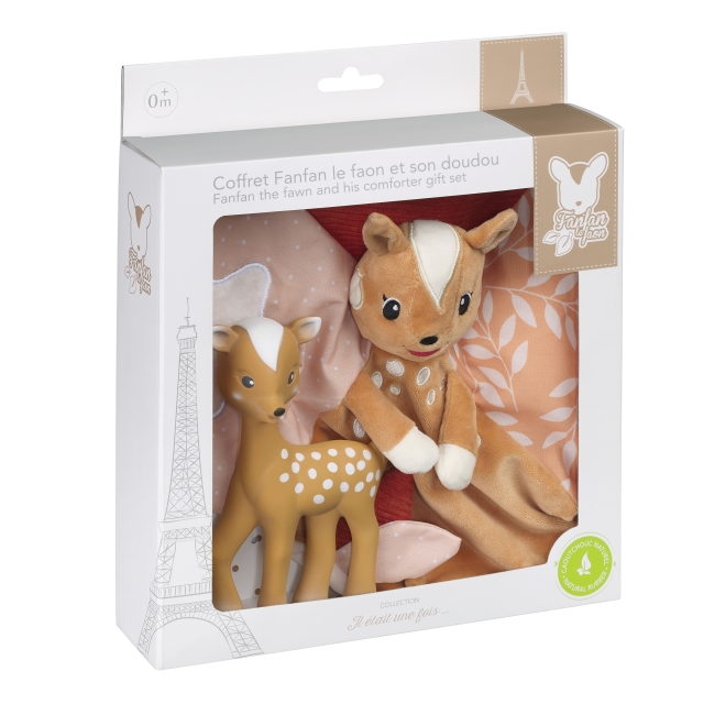 Sophie la Girafe le Faon + lohduttaja Lahjasetti (850808)