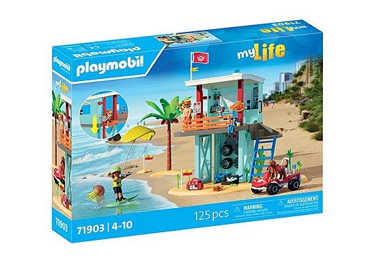Playmobil Elämäni: Hengenpelastajan torni rantabuggyn kanssa (71903)