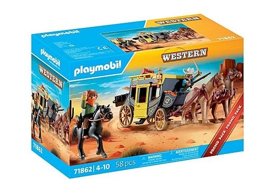 Playmobil Historia: West Stagecoach (71862)