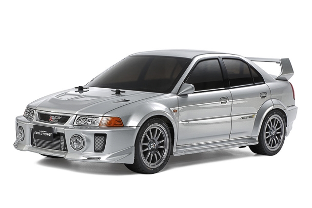 Tamiya 1/10 R/C Mitsubishi Lancer Evolution V (TT-02) - (545605) - (545605)