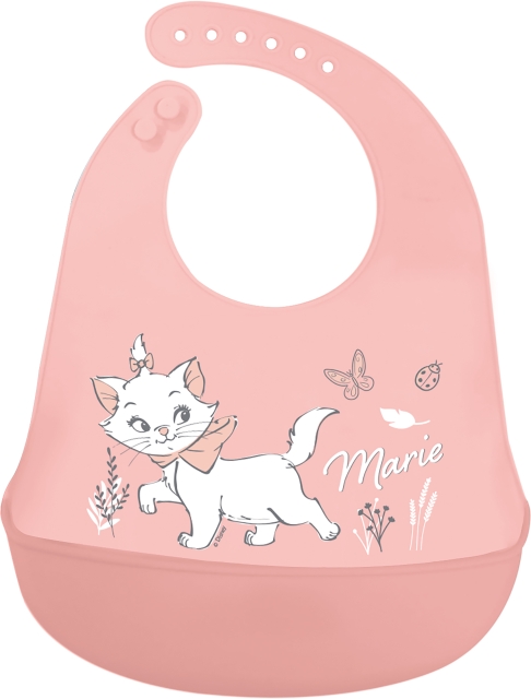 STOR BABY Pikkulapsen ruokalappu - 100% silikonia - Disney Marie