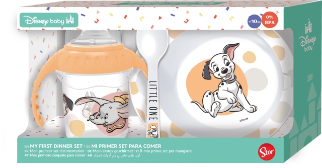 STOR BABY-lahjapakkaus - muki, kulho ja lusikka - Disney