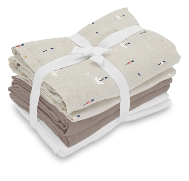 Vanilla Copenhagen Pussiliinat 6 pakettia - Viihtyisä harmaa - 70 x 70 cm (MUSL8524)