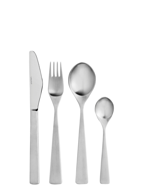 Stelton Maya 2000 Ruokailuvälinesarja ruostumatonta terästä - 24 kpl