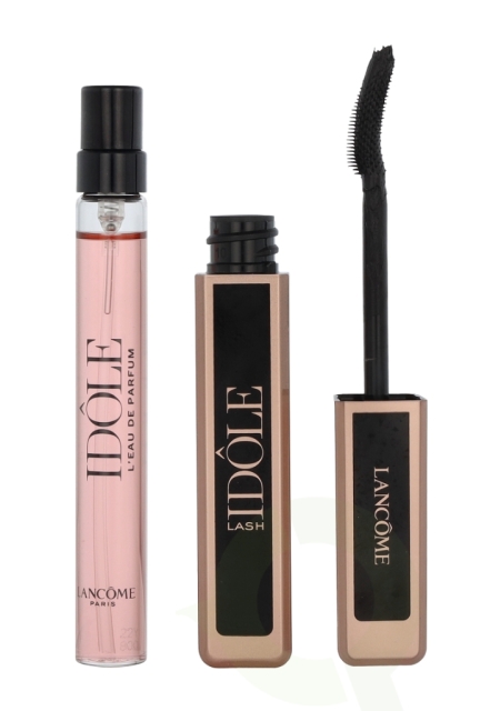 Lancome Idole Giftset 18 ml Mascara 01 Glossy Black  8ml /Idole Edp Travel Spray 10ml