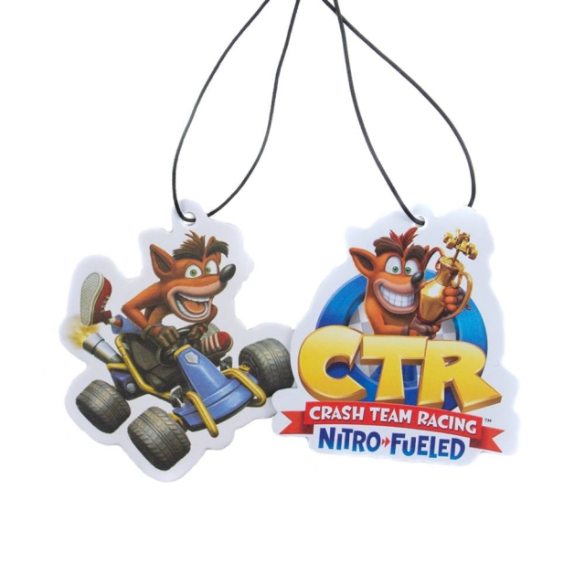 Crash Team Racing auton ilmanraikastin (2 Pack)