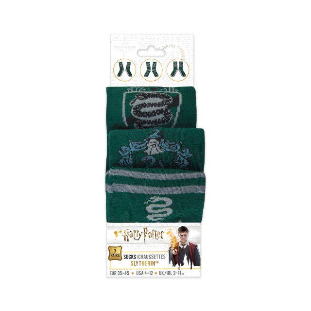 Harry Potter Slytherin - 3 paria sukkia