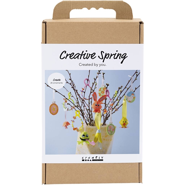 Creative Toys Creativ - Craft Mix Creative Spring, valikoituja värejä, 1 pakkaus - (977606) - (977606)
