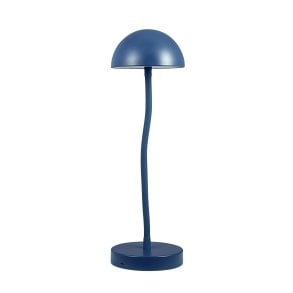 Dyberg-Larsen Fonzy LED-pöytävalaisin - Indigonsininen - Korkeus säädettävissä jopa 50 cm:iin asti