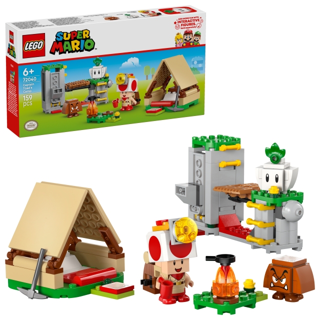 LEGO Super Mario - Kapteeni Rupikonnan leiri (72040)