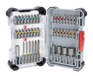 Bosch - Professional Bosch 43x Extra Hard Screwdriver Bit Set, 43-osainen (197 x 110,5 mm, ammattikäyttöön tarkoitetut tarvikkeet Ruuvinväännin, porakone)