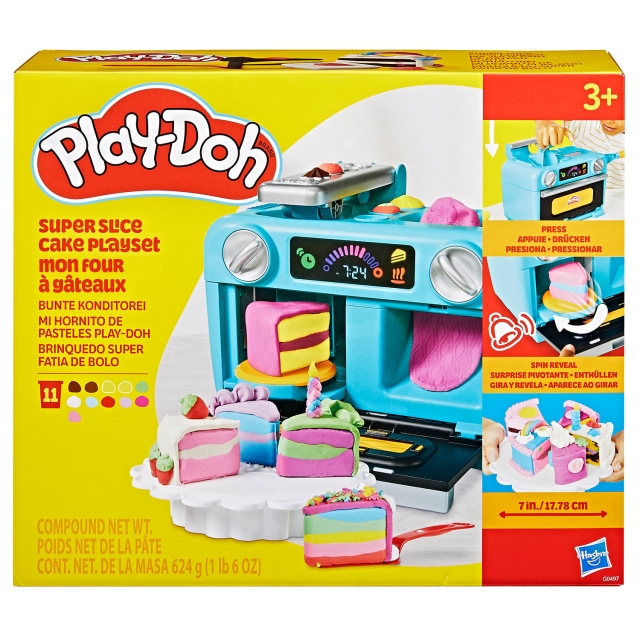 PLAY-DOH Super Slice Cake Playset
