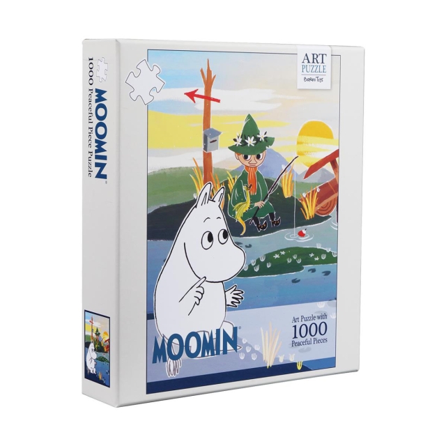 Moomin Palapeli 1000 Pcs Art Puzzle On Bridge