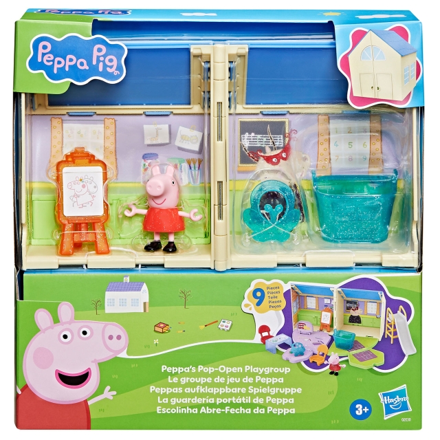 Peppa Pig Leikkisetti 3" Playset Pop-Open Playgroup