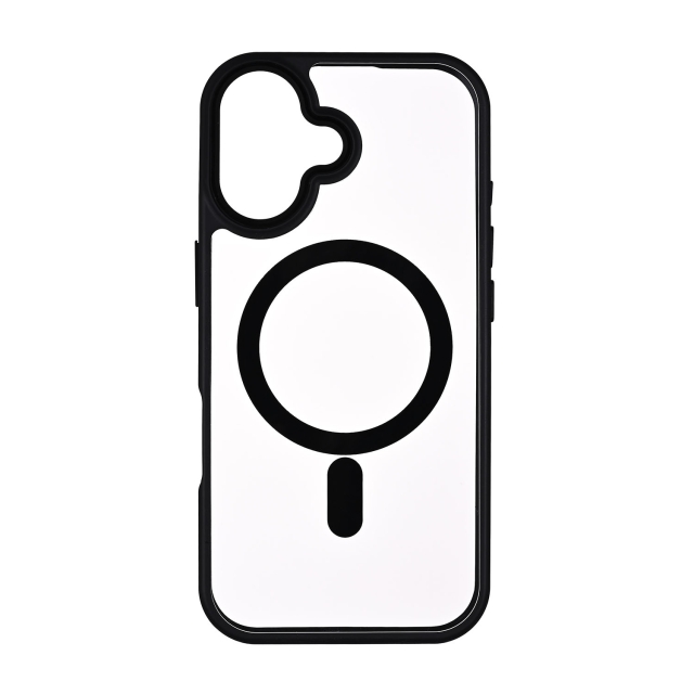 Onsala Puhelimen suojakuori Bumper MagSeries Musta & Läpinäkyvä - iPhone 17