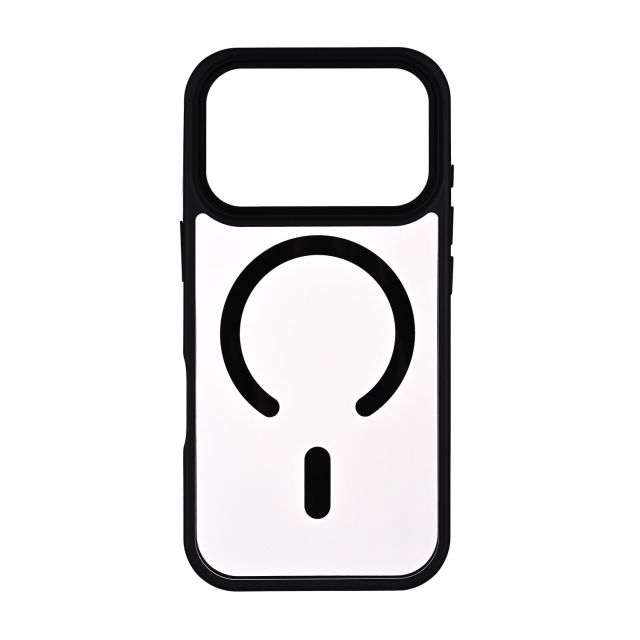 Onsala Puhelimen suojakuori Bumper MagSeries Musta & Läpinäkyvä - iPhone 17 Pro