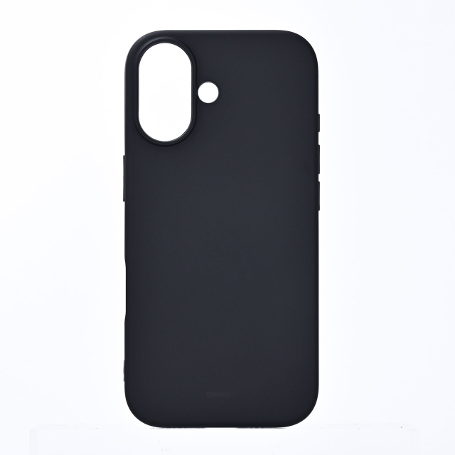 Onsala Puhelinkuori silikonituntumalla Black - iPhone 17