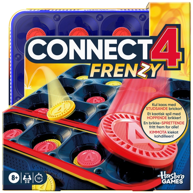 Hasbro gaming Lautapeli Connect 4 Frenzy