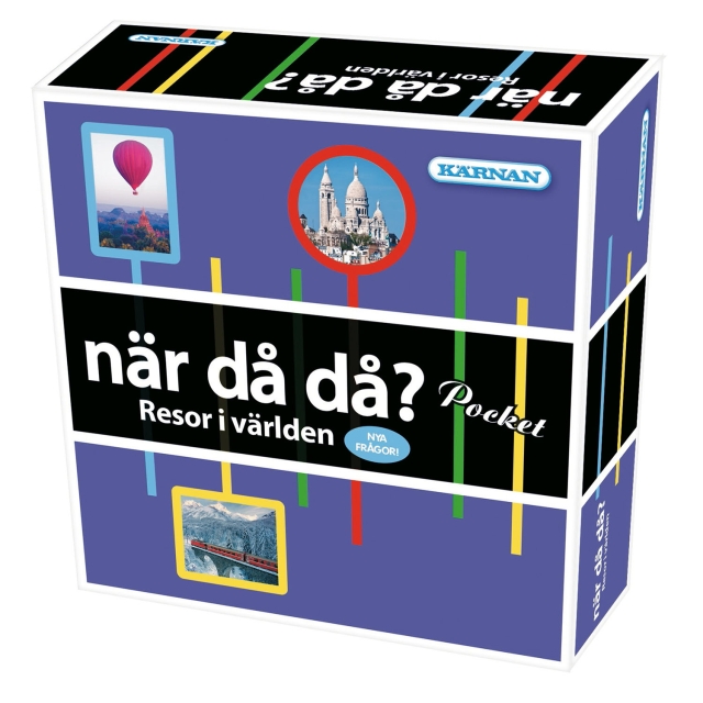 Egmont Spel När Då Då?-pocket Resor i Världen (Nya frågor) (SE)